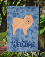 Chow Chow Welcome Flag Garden Size CK6073GF