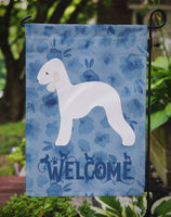 Bedlington Terrier Welcome Flag Garden Size CK6121GF