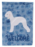 Bedlington Terrier Welcome Flag Garden Size CK6121GF