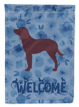 American Water Spaniel Welcome Flag Canvas House Size CK6128CHF