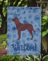 American Water Spaniel Welcome Flag Garden Size CK6128GF