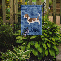 Basset Hound Welcome Flag Garden Size CK6129GF