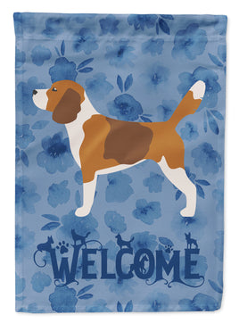 Beagle Welcome Flag Garden Size CK6137GF