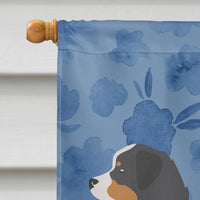 Bernese Mountain Dog Welcome Flag Canvas House Size CK6146CHF