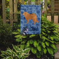 Caucasian Shepherd Dog Welcome Flag Garden Size CK6152GF