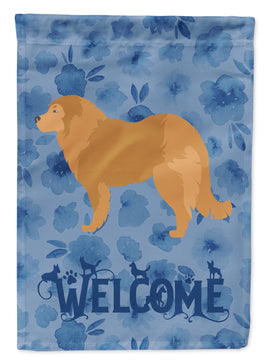 Caucasian Shepherd Dog Welcome Flag Garden Size CK6152GF