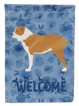 Central Asian Shepherd Dog Welcome Flag Garden Size CK6155GF