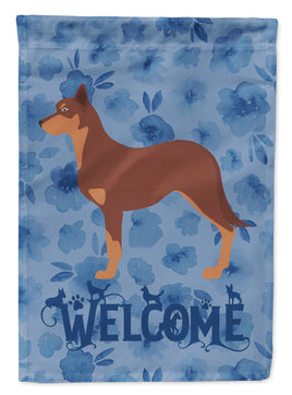 Australian Kelpie Dog Welcome Flag Garden Size CK6156GF