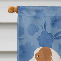 Australian Shepherd Dog Welcome Flag Canvas House Size CK6160CHF