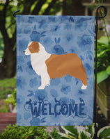 Australian Shepherd Dog Welcome Flag Garden Size CK6160GF