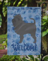 Affenpinscher Welcome Flag Garden Size CK6175GF