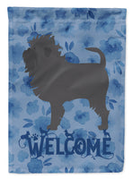 Affenpinscher Welcome Flag Garden Size CK6175GF