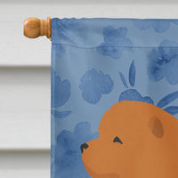 Chow Chow Welcome Flag Canvas House Size CK6178CHF