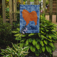 Chow Chow Welcome Flag Garden Size CK6178GF