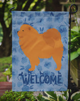 Chow Chow Welcome Flag Garden Size CK6178GF