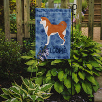 Akita Welcome Flag Garden Size CK6199GF