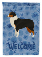 Australian Shepherd Welcome Flag Garden Size CK6220GF