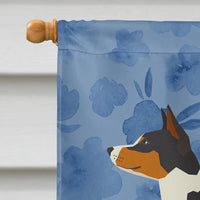 Basenji Welcome Flag Canvas House Size CK6221CHF