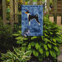 Basenji Welcome Flag Garden Size CK6221GF