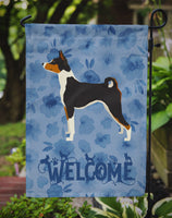 Basenji Welcome Flag Garden Size CK6221GF