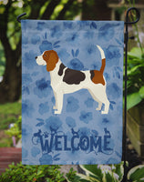 Beagle Welcome Flag Garden Size CK6223GF