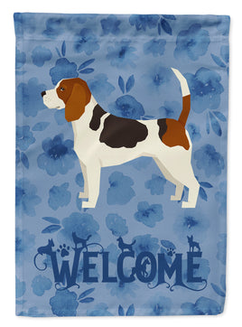 Beagle Welcome Flag Garden Size CK6223GF