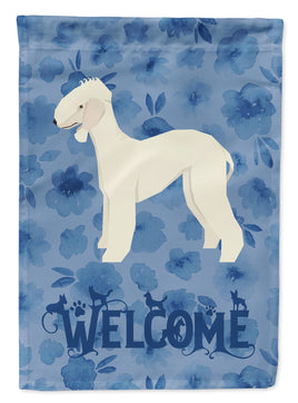 Bedlington Terrier Welcome Flag Garden Size CK6224GF