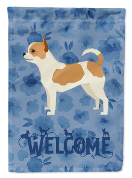 Chihuahua Welcome Flag Canvas House Size CK6234CHF