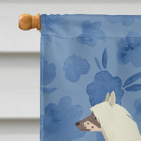 Chinese Crested Welcome Flag Canvas House Size CK6235CHF