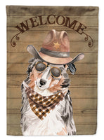 Australian Shepherd Country Dog Flag Canvas House Size CK6278CHF