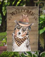 Australian Shepherd Country Dog Flag Garden Size CK6278GF