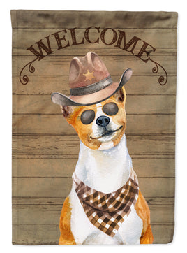 Basenji Country Dog Flag Canvas House Size CK6279CHF