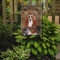 Basset Hound #2 Country Dog Flag Garden Size CK6281GF