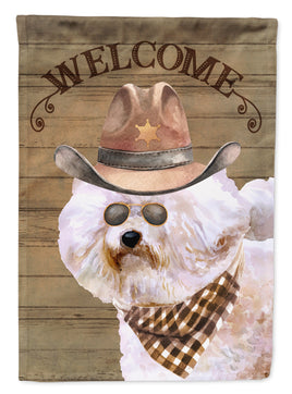 Bichon Fris‹¨« Country Dog Flag Canvas House Size CK6286CHF