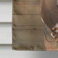 Bloodhound Country Dog Flag Canvas House Size CK6290CHF