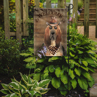 Bloodhound Country Dog Flag Garden Size CK6290GF