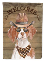 Brittany Country Dog Flag Garden Size CK6294GF