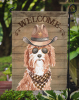 Cavapoo Country Dog Flag Garden Size CK6303GF