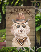 Champagne Cockapoo Country Dog Flag Garden Size CK6304GF