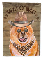 Chow Chow Country Dog Flag Garden Size CK6307GF