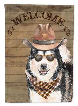 Alaskan Malamute Country Dog Flag Canvas House Size CK6317CHF