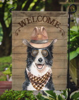 Border Collie Country Dog Flag Garden Size CK6319GF