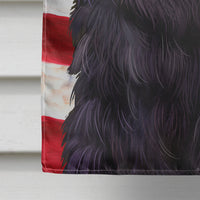 Affenpinscher American Flag Flag Canvas House Size CK6382CHF