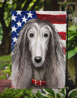 Afghan Hound American Flag Flag Garden Size CK6383GF