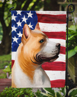 American Pit Bull Terrier American Flag Flag Garden Size CK6401GF