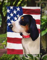 Ariegeois Dog American Flag Flag Garden Size CK6407GF