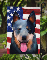 Australian Cattle Dog American Flag Flag Garden Size CK6410GF