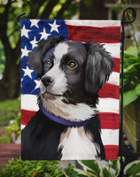 Australian Shepherd  American Flag Flag Garden Size CK6412GF