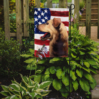 Austrian Pinscher American Flag Flag Garden Size CK6415GF