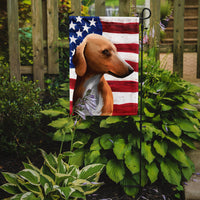 Azawakh Hound American Flag Flag Garden Size CK6416GF